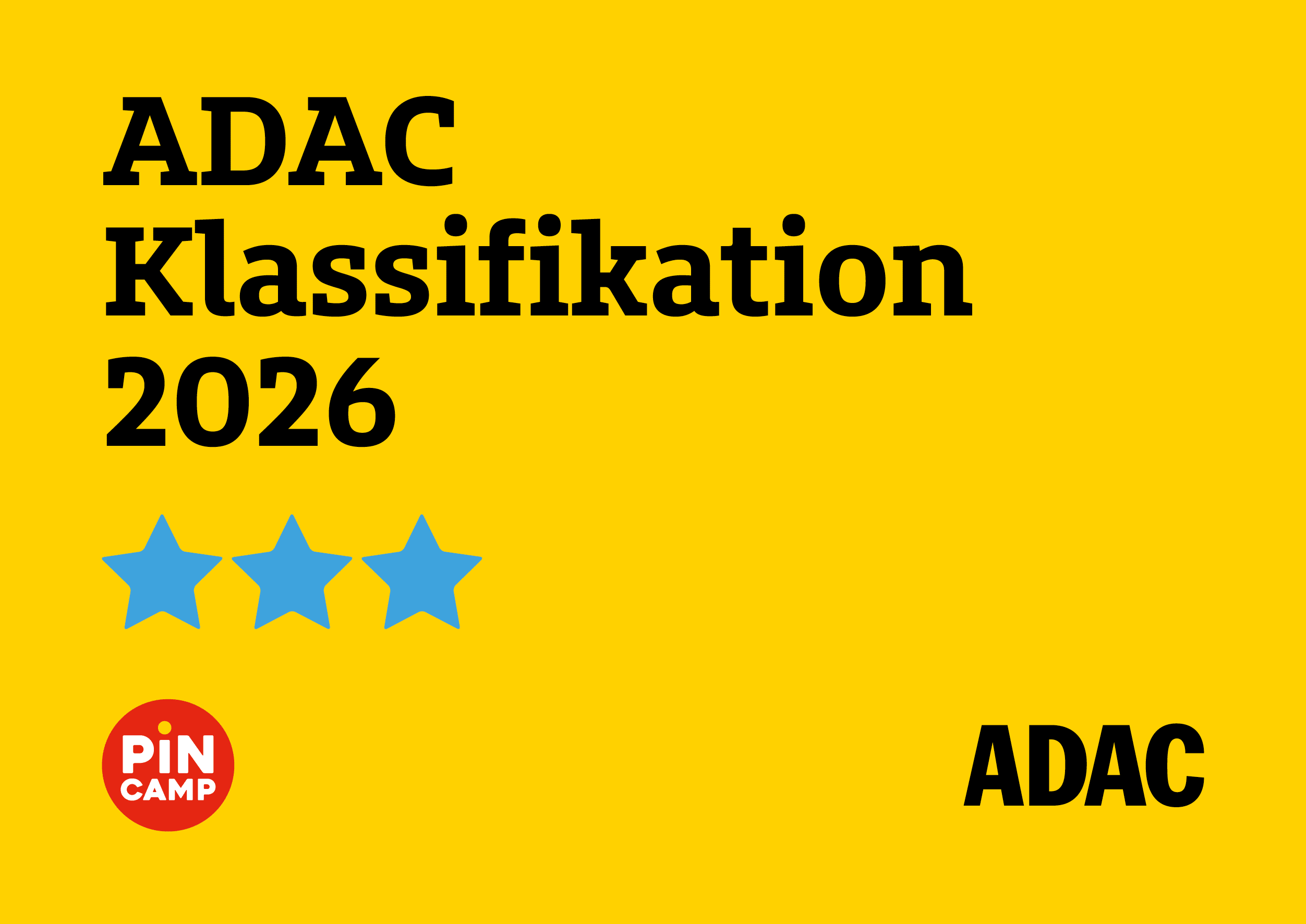 ADAC Klassifikation 2026 3 Sterne